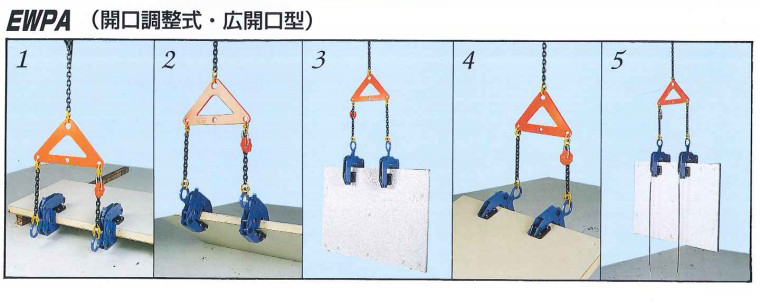 EWPA型面板專用無(wú)傷夾具吊裝案例